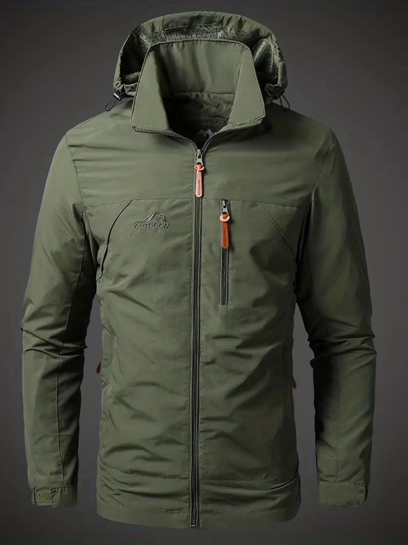 Veste Imperméable pour Homme - Protection Durable et Respirante Toutes Saisons