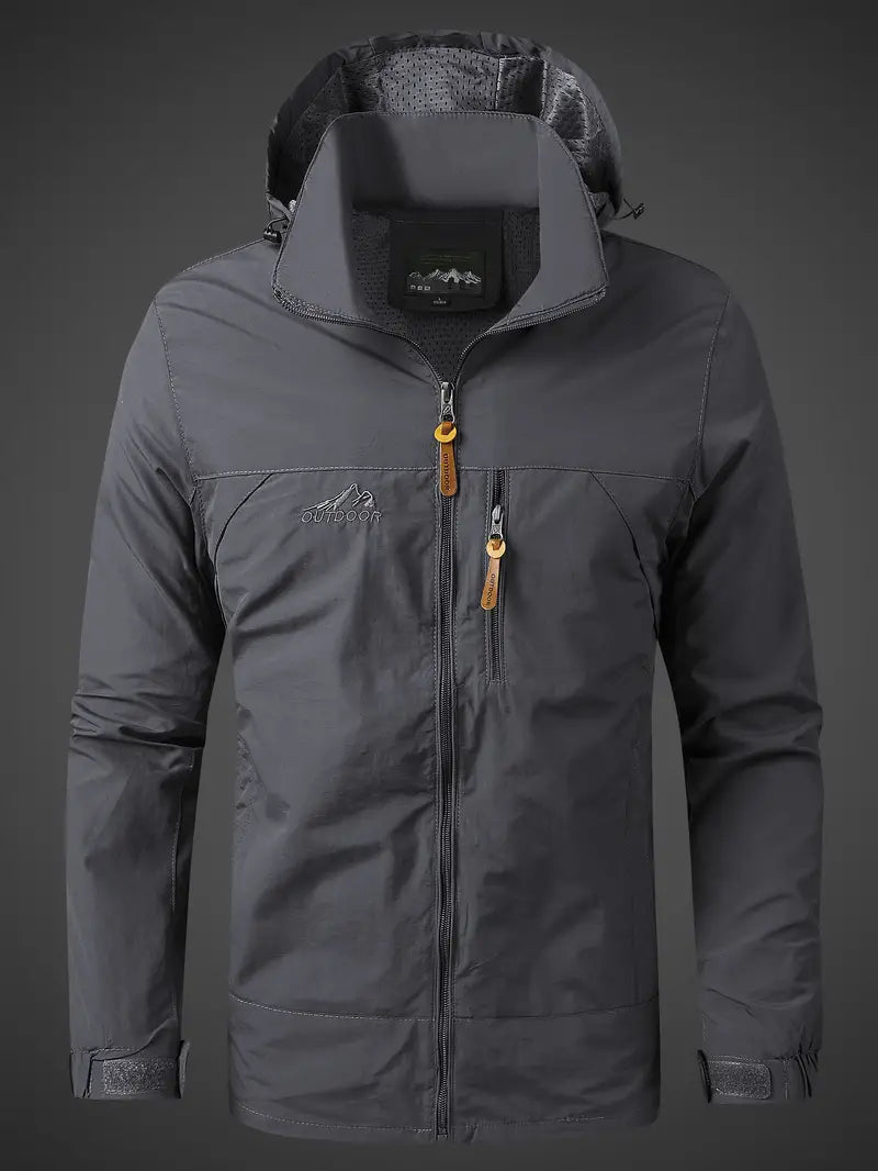 Veste Imperméable pour Homme - Protection Durable et Respirante Toutes Saisons