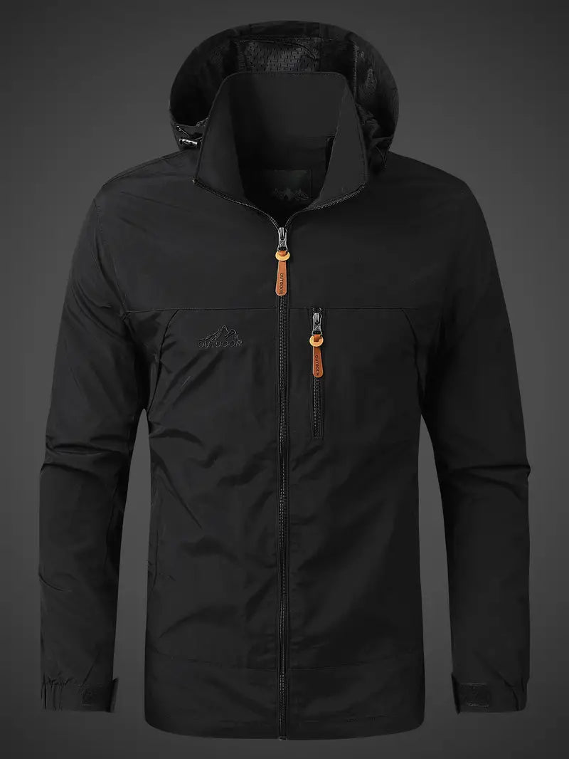 Veste Imperméable pour Homme - Protection Durable et Respirante Toutes Saisons
