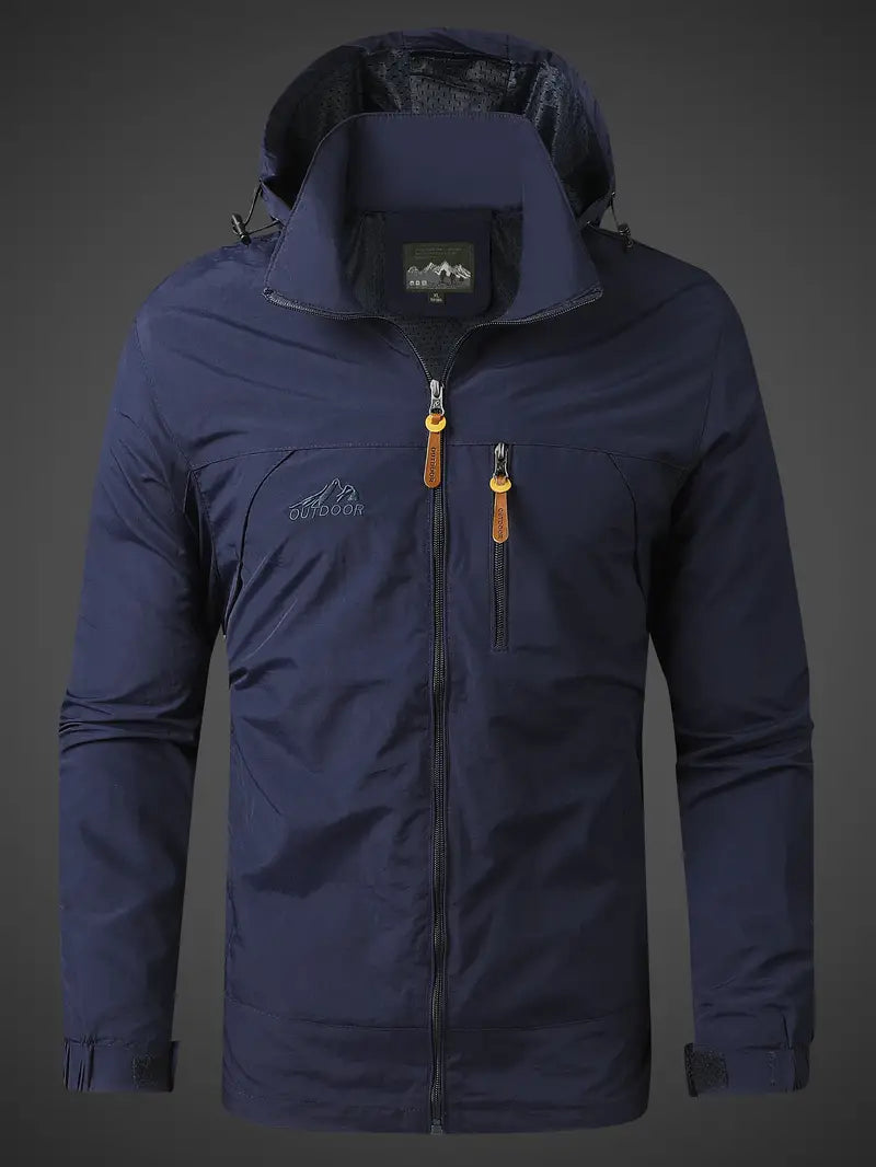 Veste Imperméable pour Homme - Protection Durable et Respirante Toutes Saisons