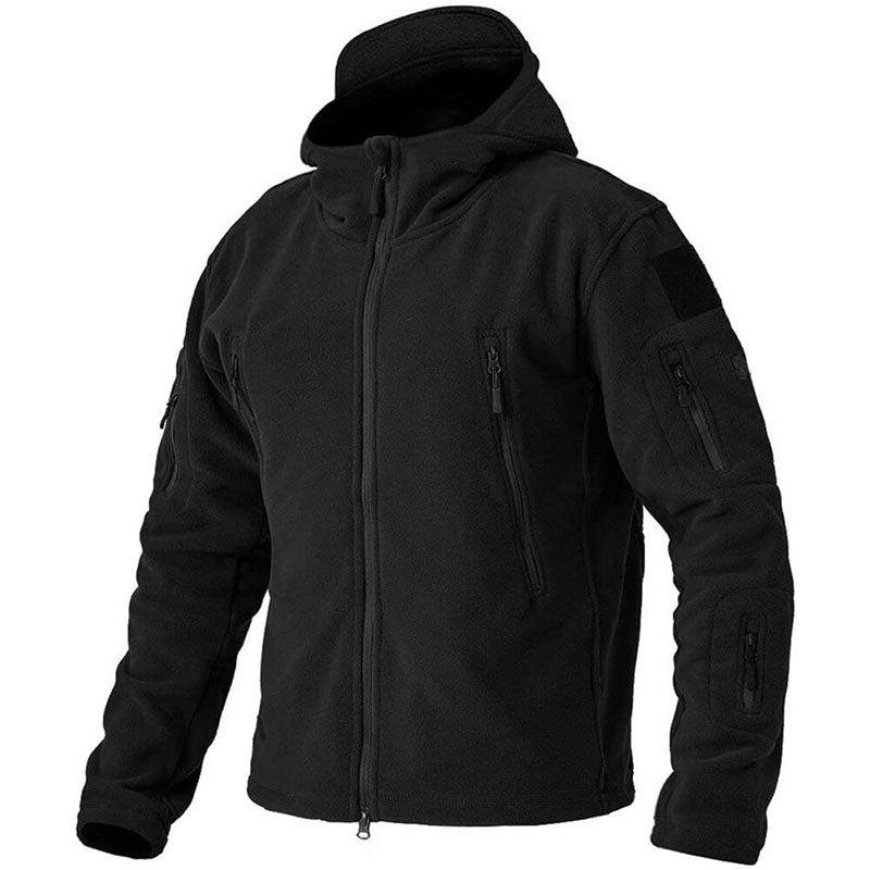 Veste en Polaire Coupe-Vent pour Hommes - Confort et Protection pour Temps Froid