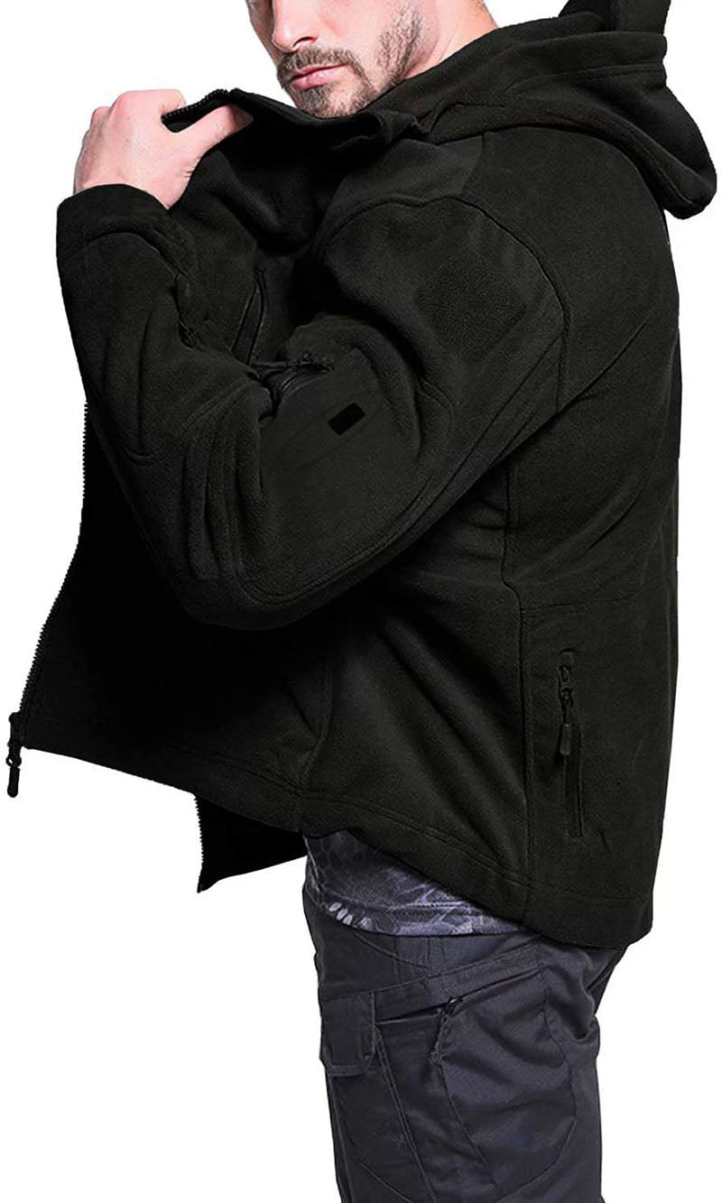 Veste en Polaire Coupe-Vent pour Hommes - Confort et Protection pour Temps Froid