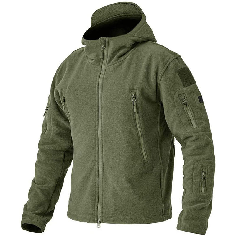 Veste en Polaire Coupe-Vent pour Hommes - Confort et Protection pour Temps Froid