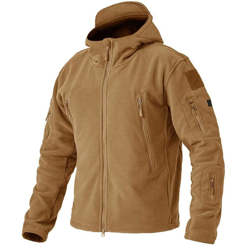 Veste en Polaire Coupe-Vent pour Hommes - Confort et Protection pour Temps Froid