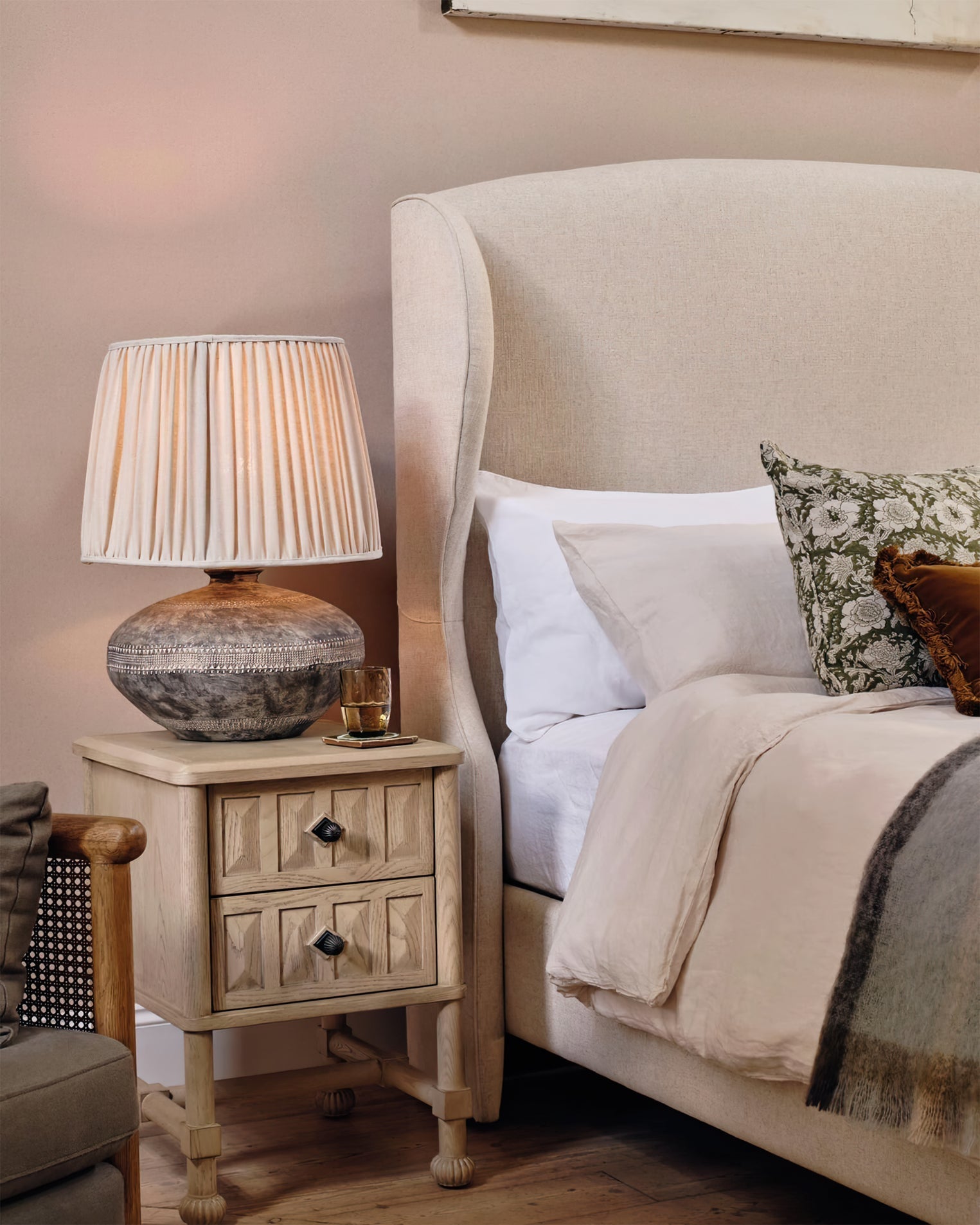 Lampe de Table en Céramique - Design Élégant et Éclairage Cozy