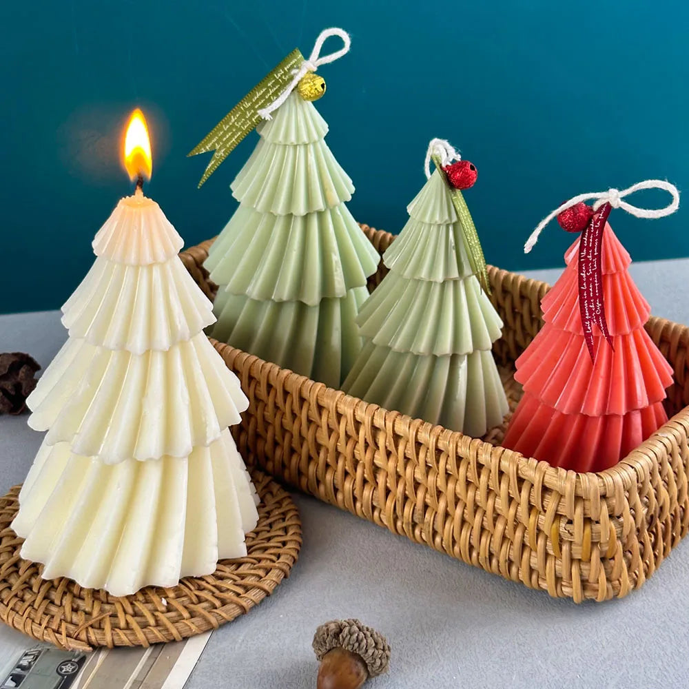 Moule à Bougie Sapin de Noël - Création DIY Originale et Personnalisée