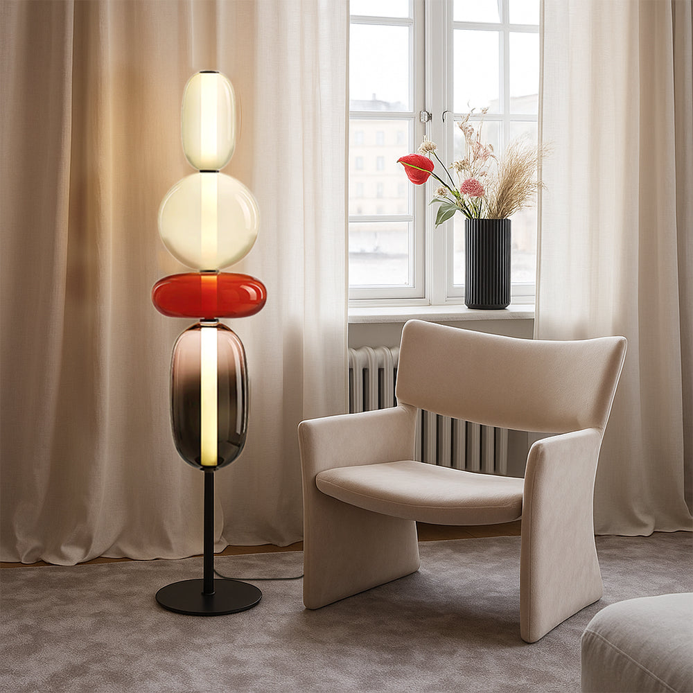 Lampe sur Pied Élégante - Design Raffiné et Ambiance Cozy