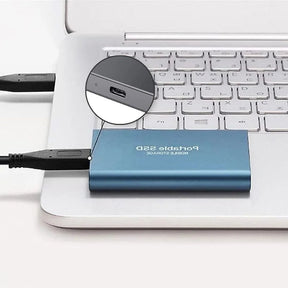 Disque SSD Externe Portable - Vitesse de Transfert Jusqu'à 1050 Mo/s
