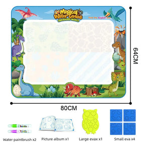 Tapis de Dessin Aquatique Extra Large - Amusement Créatif Sans Désordre