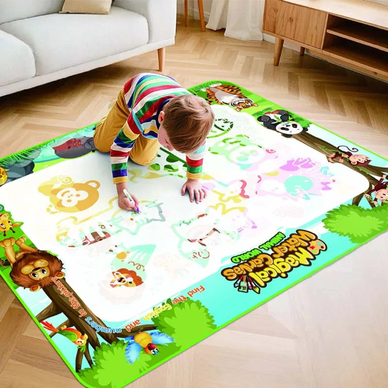 Tapis de Dessin Aquatique Extra Large - Amusement Créatif Sans Désordre