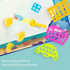 Tapis de Dessin Aquatique Extra Large - Amusement Créatif Sans Désordre