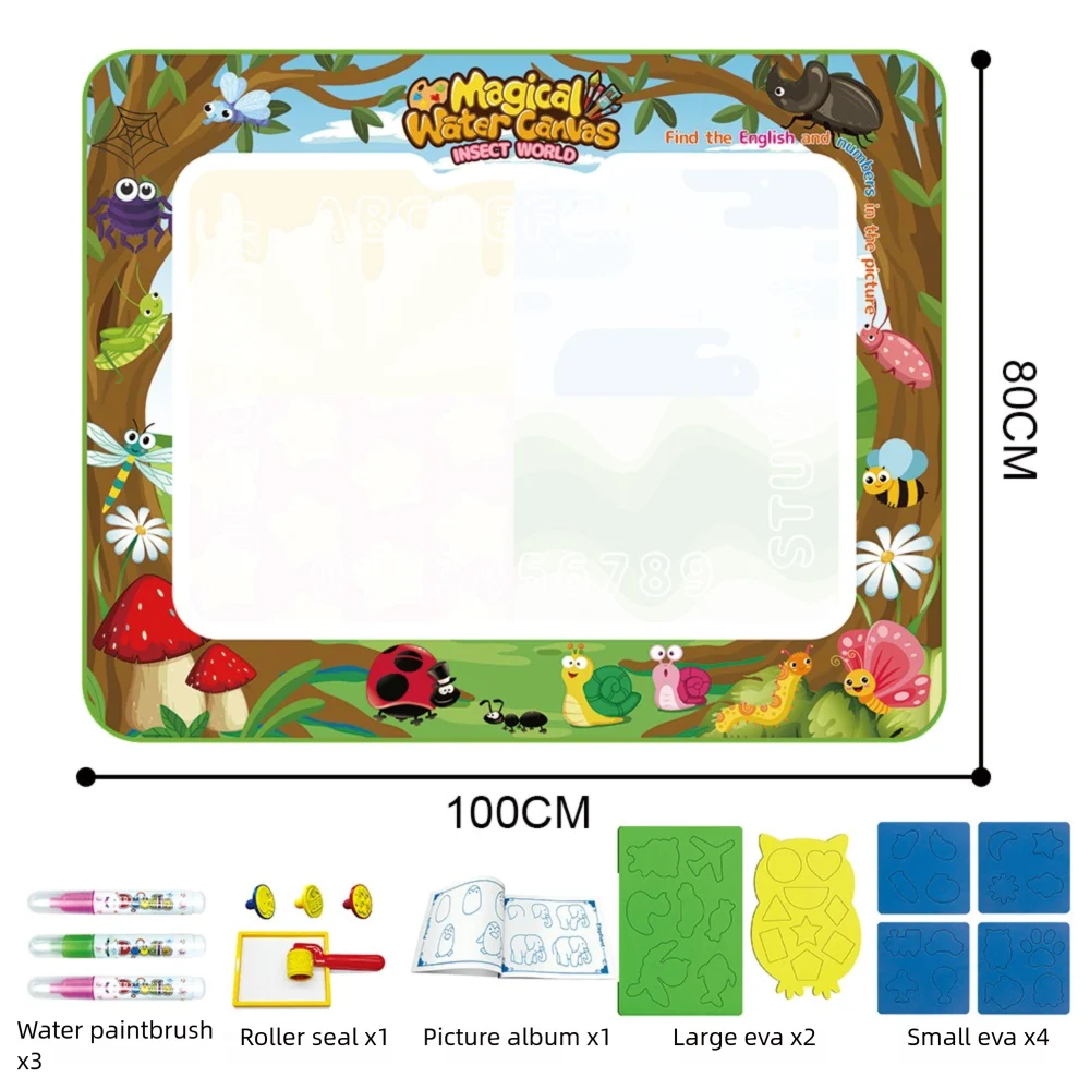 Tapis de Dessin Aquatique Extra Large - Amusement Créatif Sans Désordre