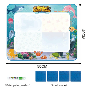 Tapis de Dessin Aquatique Extra Large - Amusement Créatif Sans Désordre