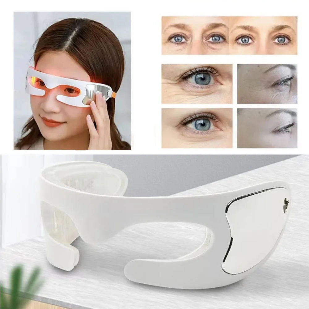 Soin des Yeux Thérapie Lumière Rouge - Relaxation et Réduction des Cernes
