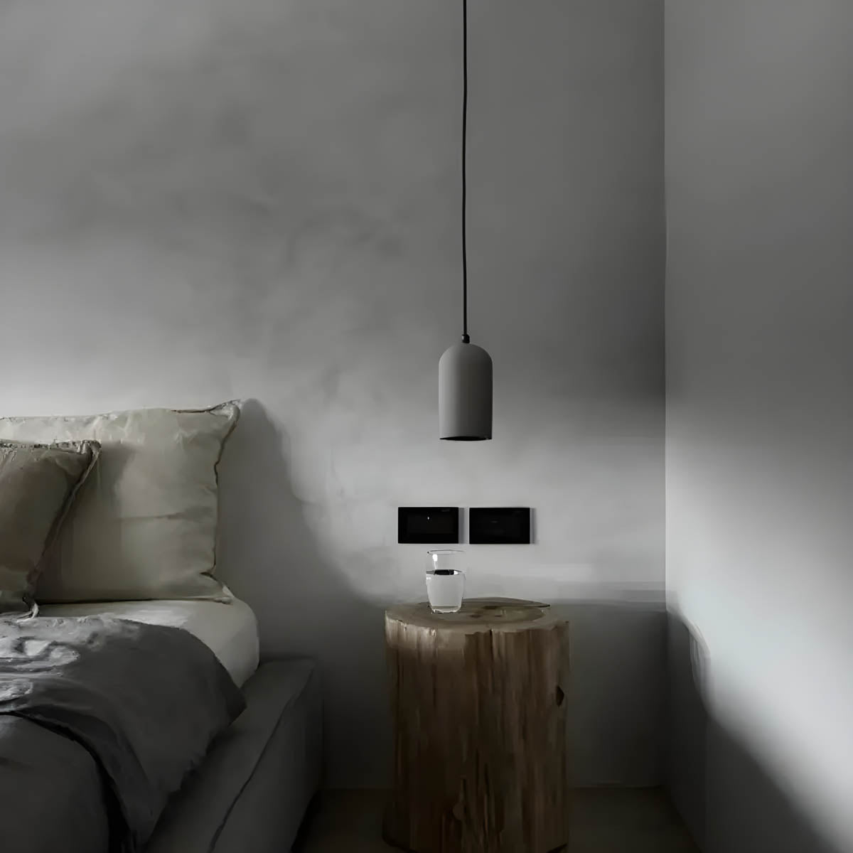 Éclairage en Béton Design Industriel - Touche Chic et Durable pour Votre Intérieur