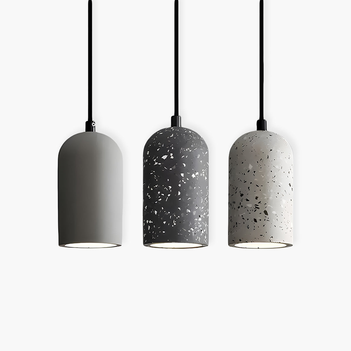 Lampe Suspendue en Béton - Éclairage Durable et Élégant