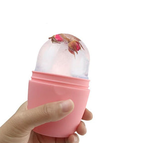 Rouleau de Glace pour Visage - Massage Rafraîchissant et Apaisant