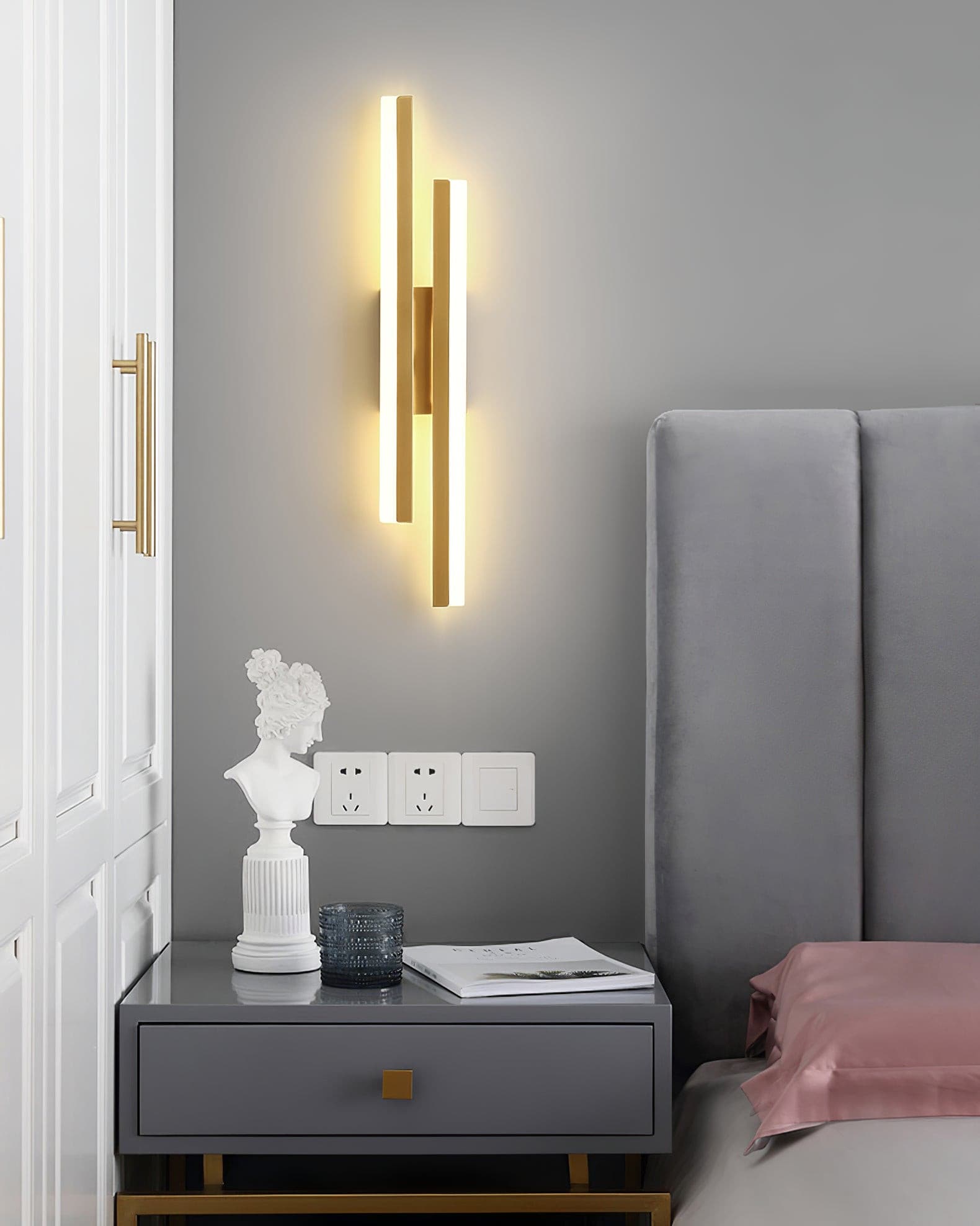 Applique Murale LED Moderne - Design Élégant et Économie d'Énergie