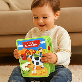 Livre Interactif Animaux de la Ferme - Apprentissage Ludique pour Enfants