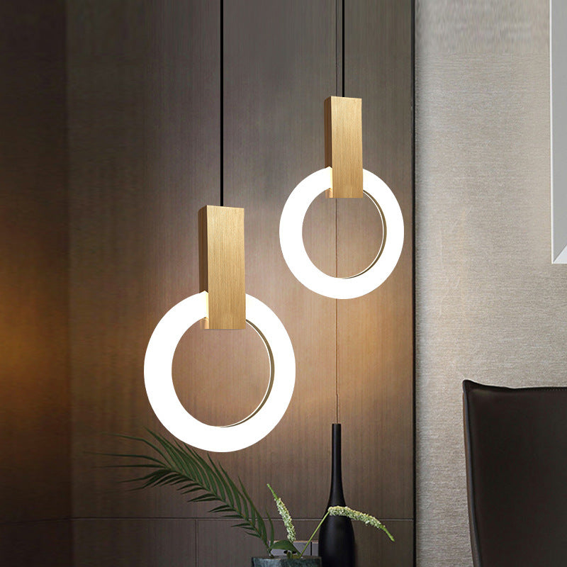 Lampe Suspendue LED Moderne - Design Minimaliste et Éclairage Efficace