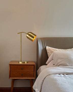 Lampe de Table en Laiton - Design Élégant et Pratique