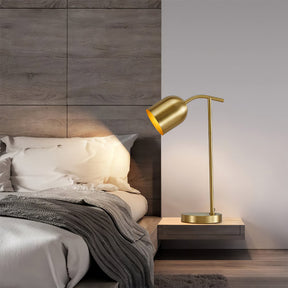 Lampe de Table en Laiton - Design Élégant et Pratique