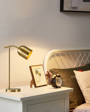 Lampe de Table en Laiton - Design Élégant et Pratique