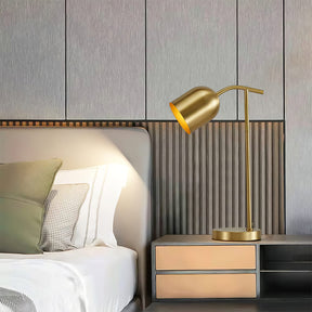 Lampe de Table en Laiton - Design Élégant et Pratique