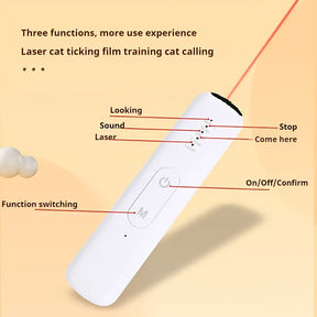 Jouet Laser Rechargeable pour Chats - Interactif et Écologique pour Amusement