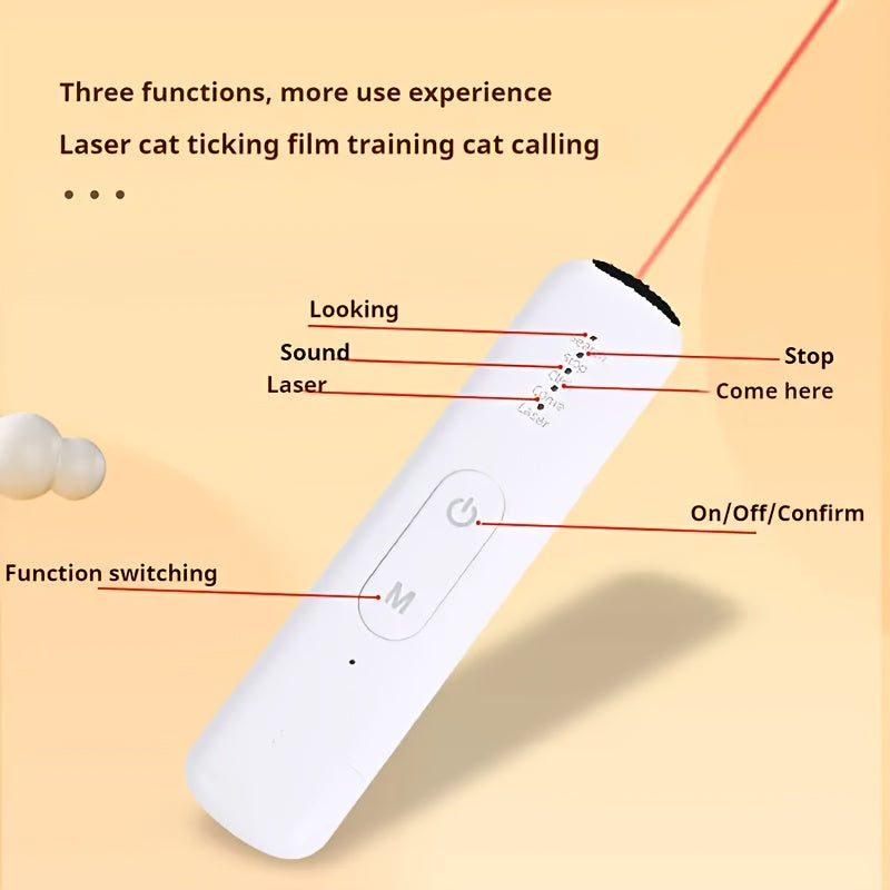 Jouet Laser Rechargeable pour Chats - Interactif et Écologique pour Amusement
