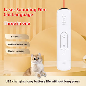 Jouet Laser Rechargeable pour Chats - Interactif et Écologique pour Amusement