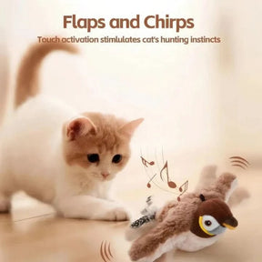 Jouet Interactif pour Chat | Peluche Animée pour un Divertissement Actif