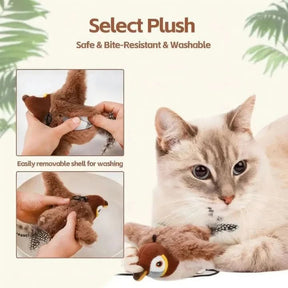Jouet Interactif pour Chat | Peluche Animée pour un Divertissement Actif