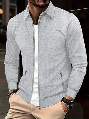 Veste Automne Slim Fit pour Hommes - Style Streetwear Élégant et Confortable