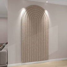 Organisateur Mural en Feutre Courbé | Design Élégant et Pratique pour Espaces Créatifs