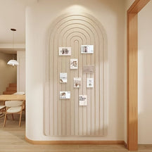 Organisateur Mural en Feutre Courbé | Design Élégant et Pratique pour Espaces Créatifs