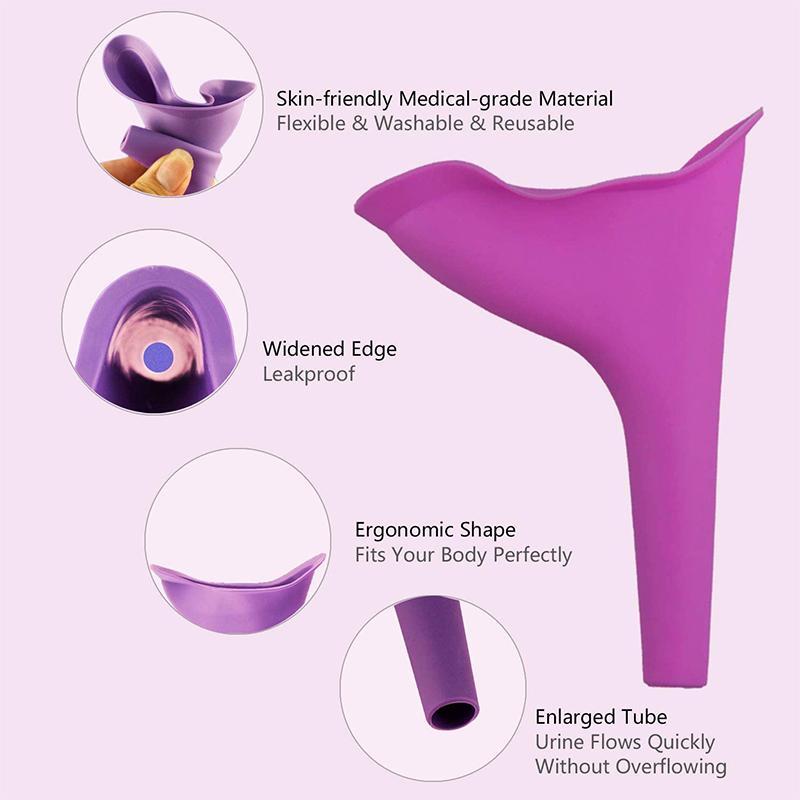 Urinal Pratique pour Femmes - Confort et Hygiène en Extérieur