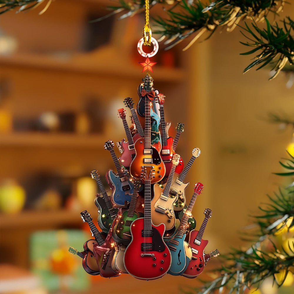 Ornement de Noël en Acrylique - Décoration Légère et Élégante