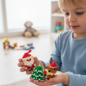 Jouets de Construction de Vacances - Activité Créative pour Toute la Famille