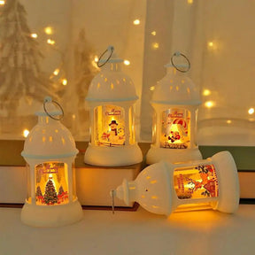 Lanternes LED de Noël - Ambiance Chaleureuse et Festive