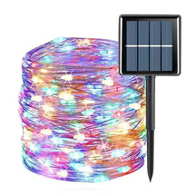 Guirlande LED Solaire Extérieure - Éclairage Écologique et Résistant aux Intempéries