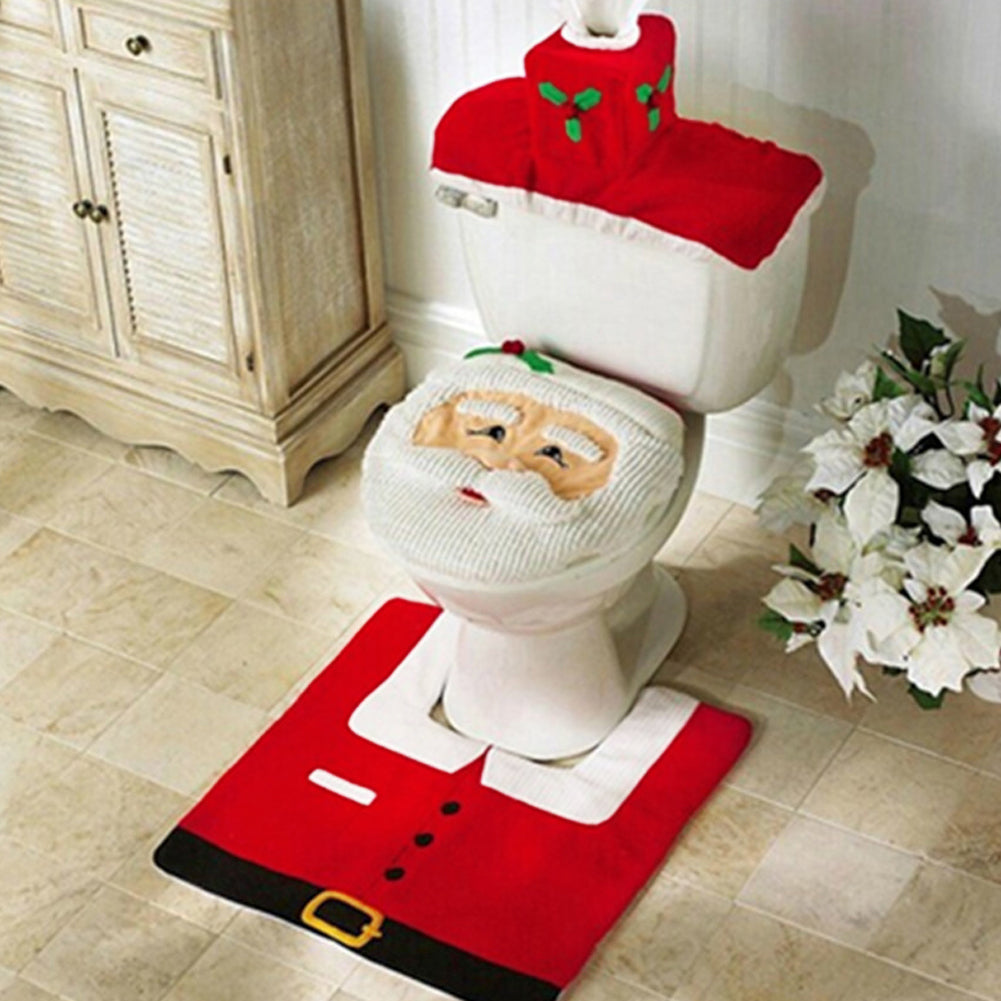 Tapis de Bain Festif Noël - Design Joyeux et Confortable