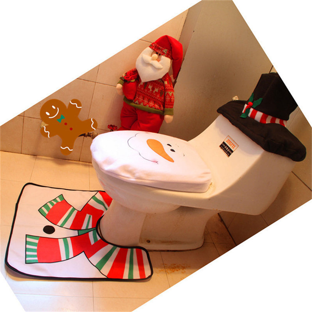 Tapis de Bain Festif Noël - Design Joyeux et Confortable