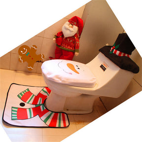 Tapis de Bain Festif Noël - Design Joyeux et Confortable