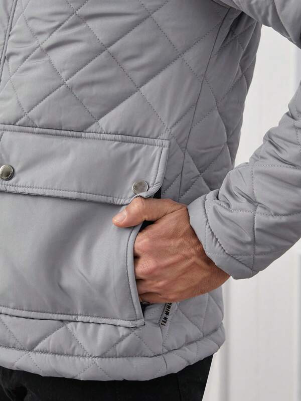 Veste d'Hiver Isolée pour Homme - Chaude, Durable et Polyvalente