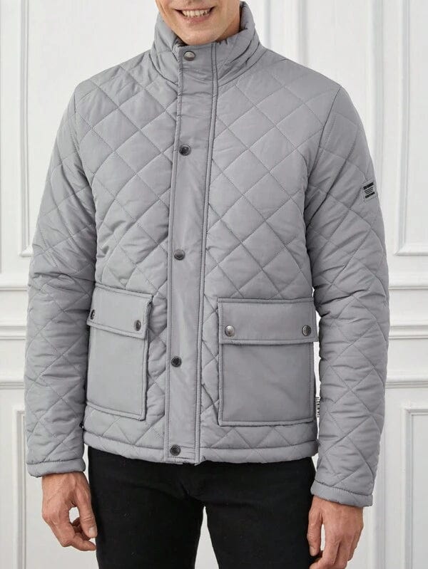 Veste d'Hiver Isolée pour Homme - Chaude, Durable et Polyvalente