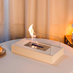 Foyer de Table Portable - Effet de Flamme Réaliste et Élégant