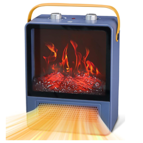 Chauffage Électrique avec Effet Flammes - Confort Douillet et Sécurité Intégrée