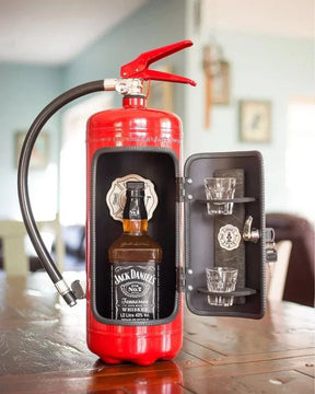 Bar Caché Élégant pour Boissons - Rangement Discret et Fonctionnel