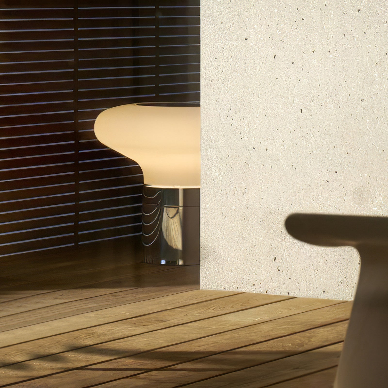 Lampe de Table Élégante en Verre - Design Raffiné avec Éclairage LED